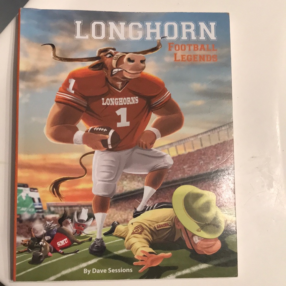 “ Longhorn football legends” book